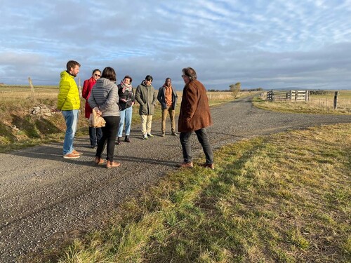 Collaborateurs sur le terrain - Photo du collectif de Narse de Nouvialle