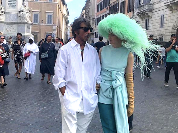 Posts Instagram du DA de Valentino, Pierpaolo Piccoli
