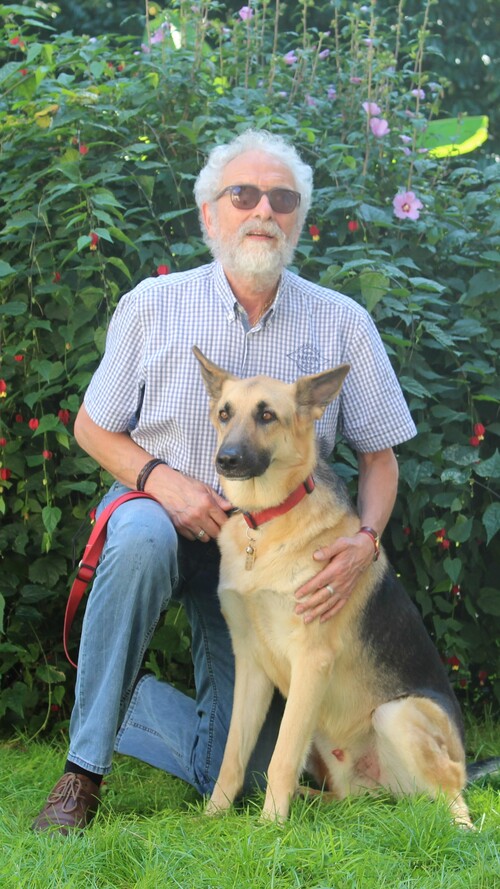 Portrait de Michel Rossetti et Païko Portrait de Michel Rossetti et Païko