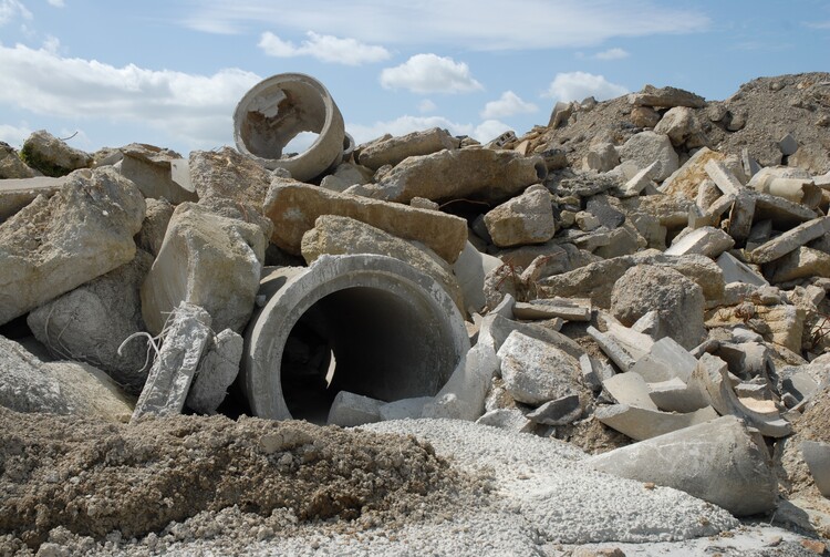 Déchets de béton Droits Hugues Delahousse pour Ifsttar